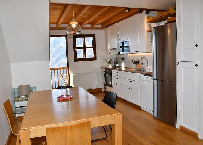 Appartement Confortable Au Pied Des Pistes Avec Vue Imprenable